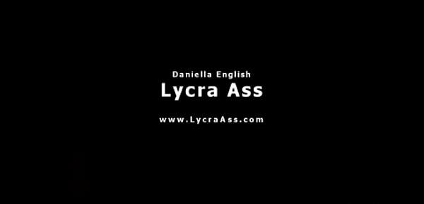  sexy lycra ass British milf Daniella English